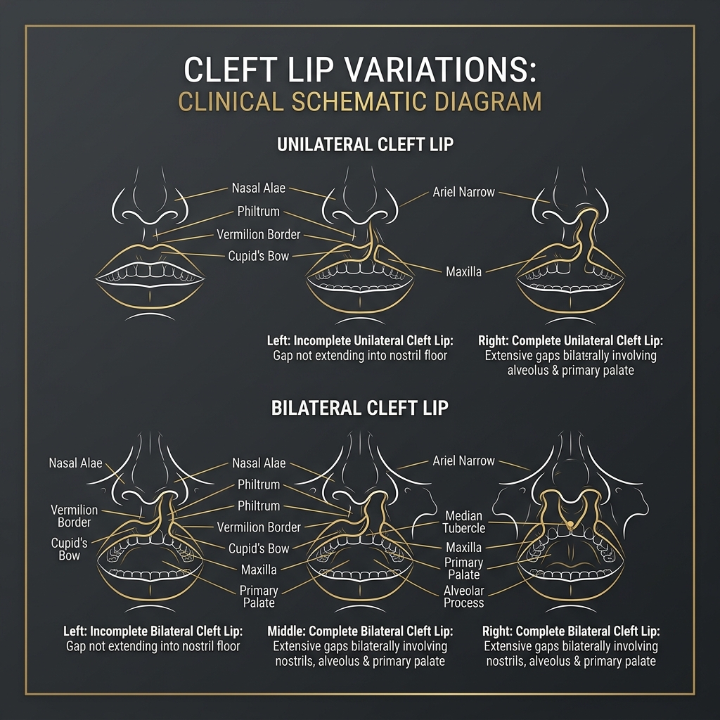 Cleft Lip Schematic